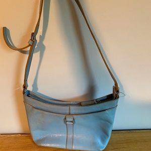 Unusual shaped Dooney & Bourke pocketbook